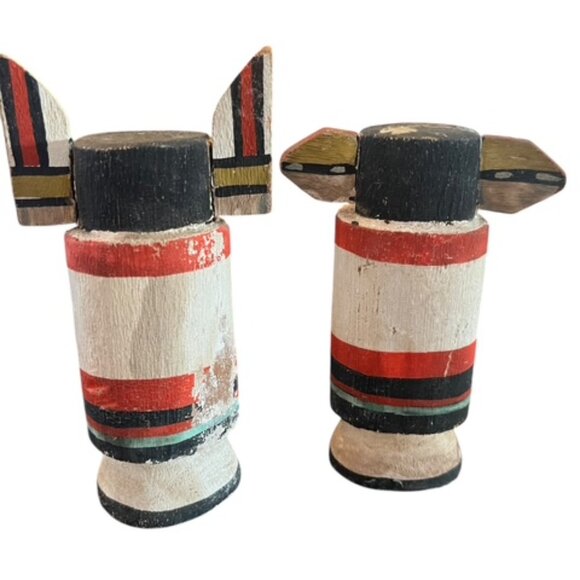 Vintage Hopi Kachincas pair - Picture 3 of 4
